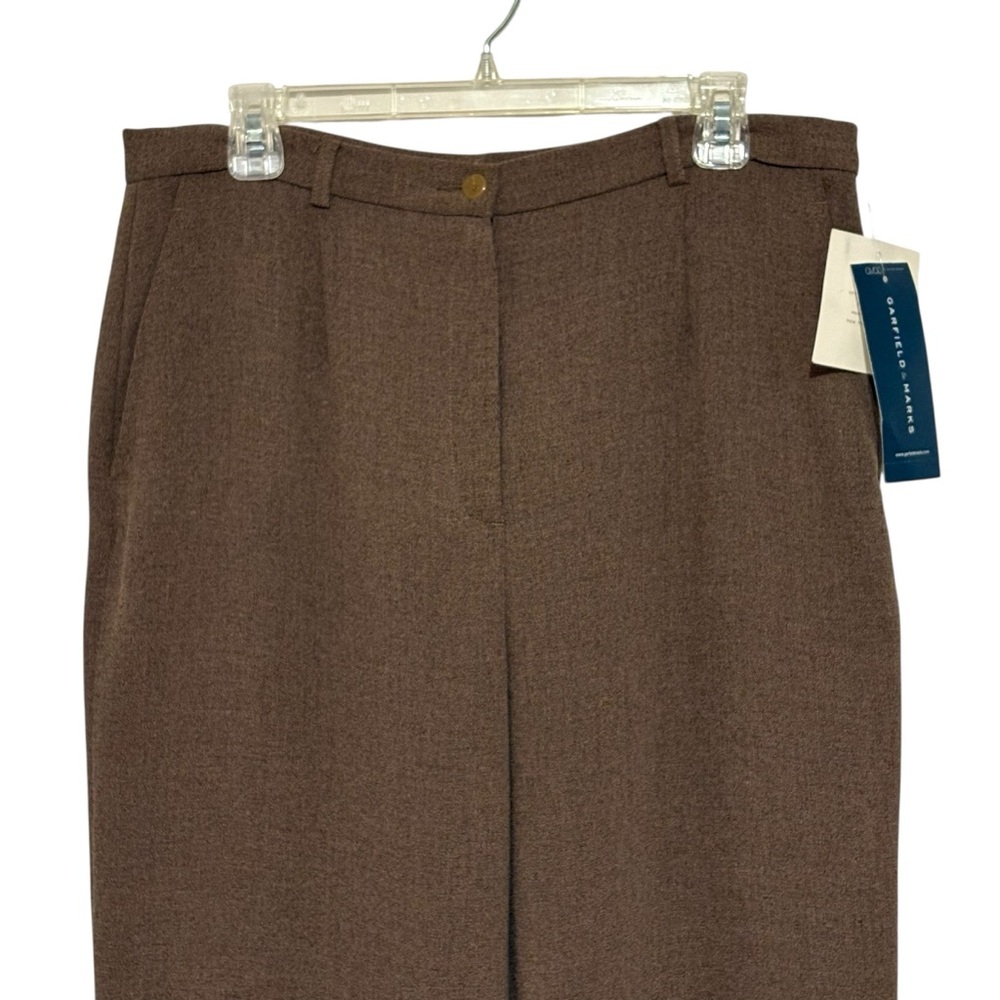 Garfield & Marks Women’s Brown Pants, Trousers. Size 14. NWT - Picture 3 of 7